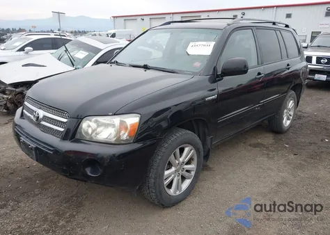 2007 Toyota Highlander Hybrid V6 from USA, damaged, VIN JTEGW21A070016656